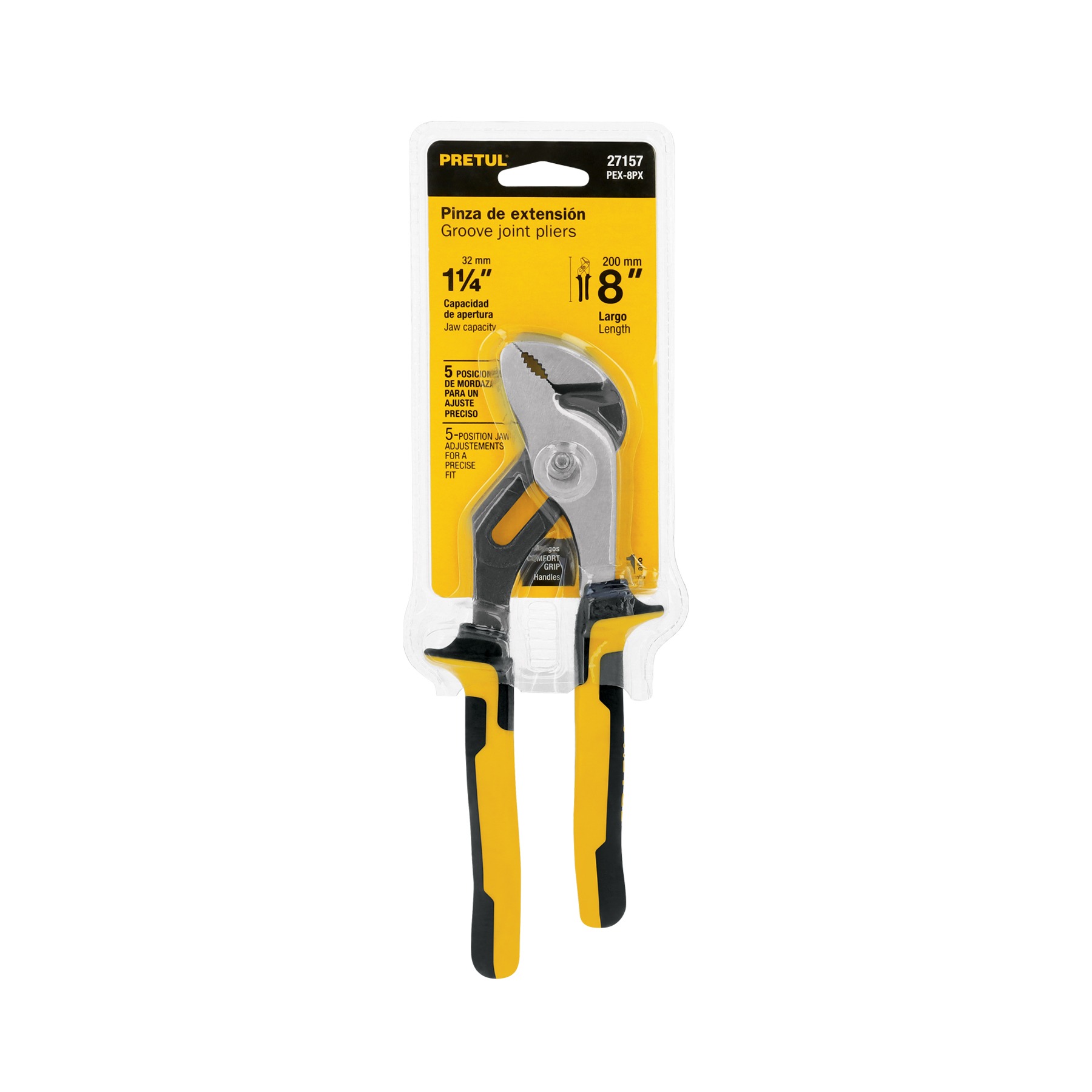 PINZA DE EXTENSIÓN 8' MANGO COMFORT GRIP, PRETUL 27157 - 5