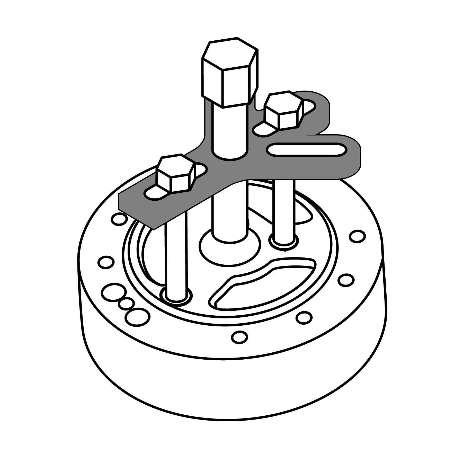 EXTRACTOR PATA DE GALLO 15 PIEZAS, TRUPER 14511 - 3