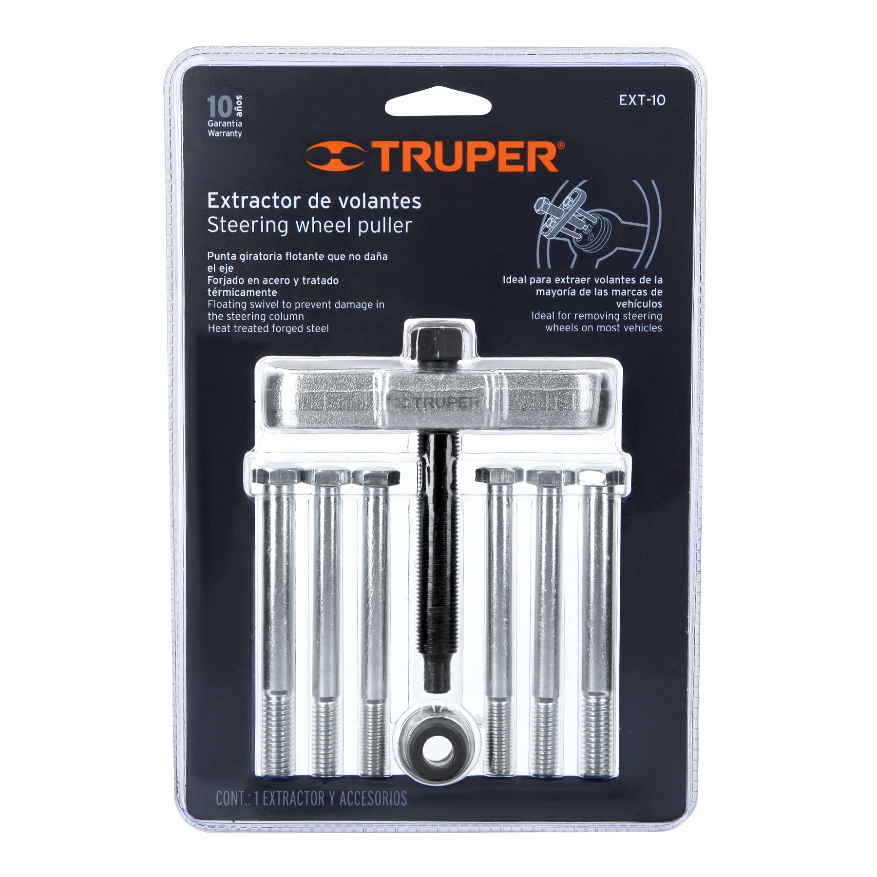 EXTRACTOR DE VOLANTES 11 PIEZAS, TRUPER 14508 - 5