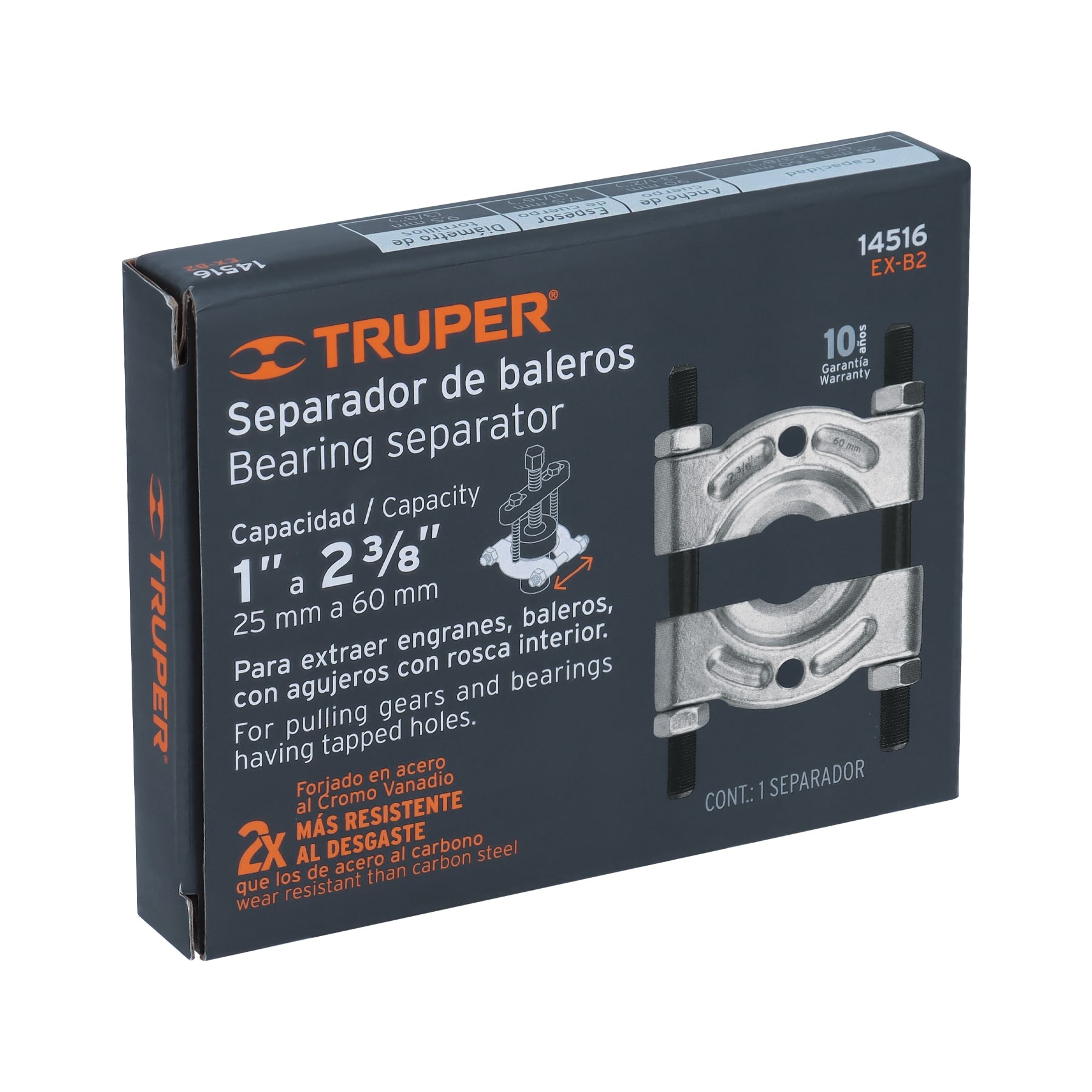 SEPARADOR DE BALEROS DE 25 A 62 MM, TRUPER 14516 - 5