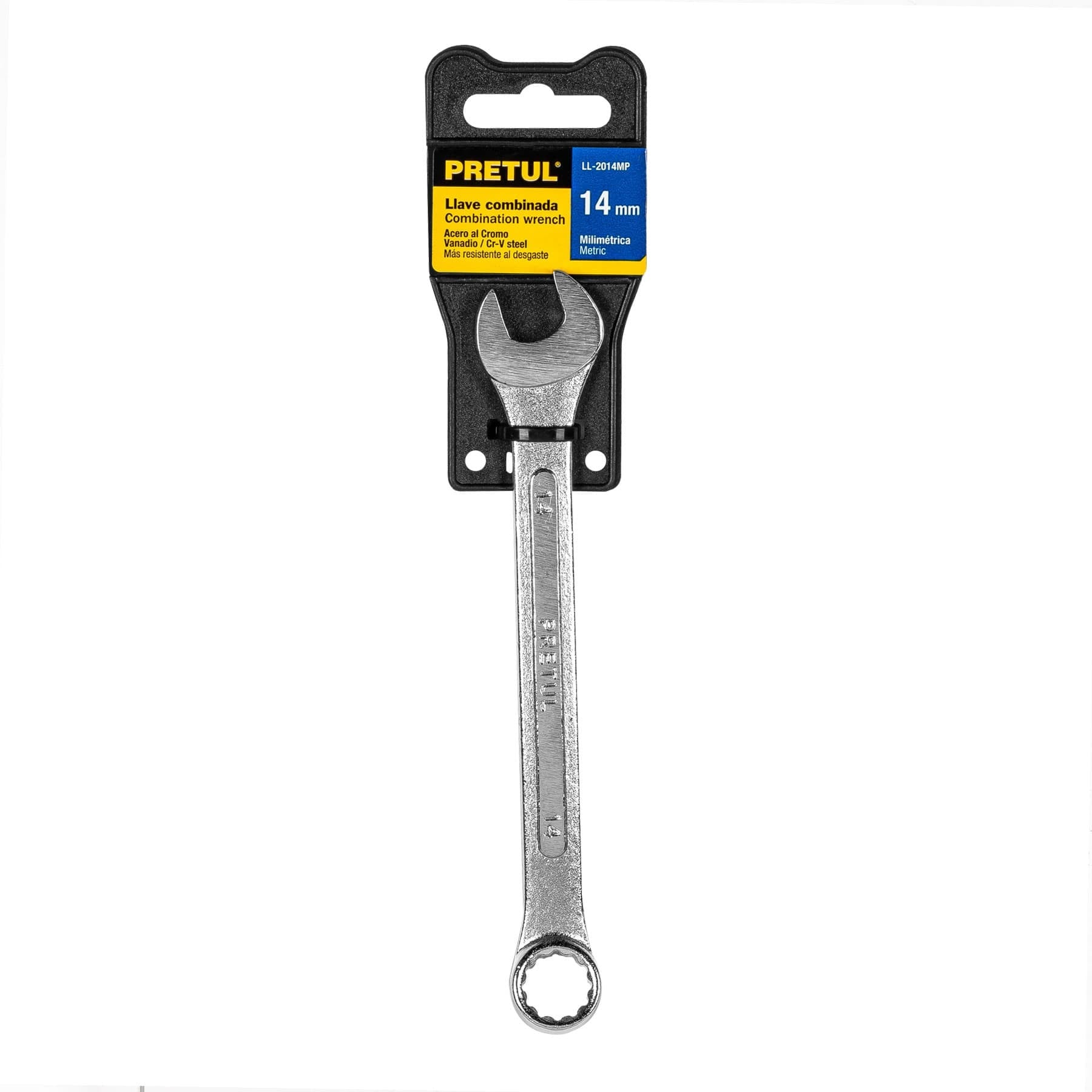LLAVE COMBINADA 14 MM X 180 MM, PRETUL 21908 - 4