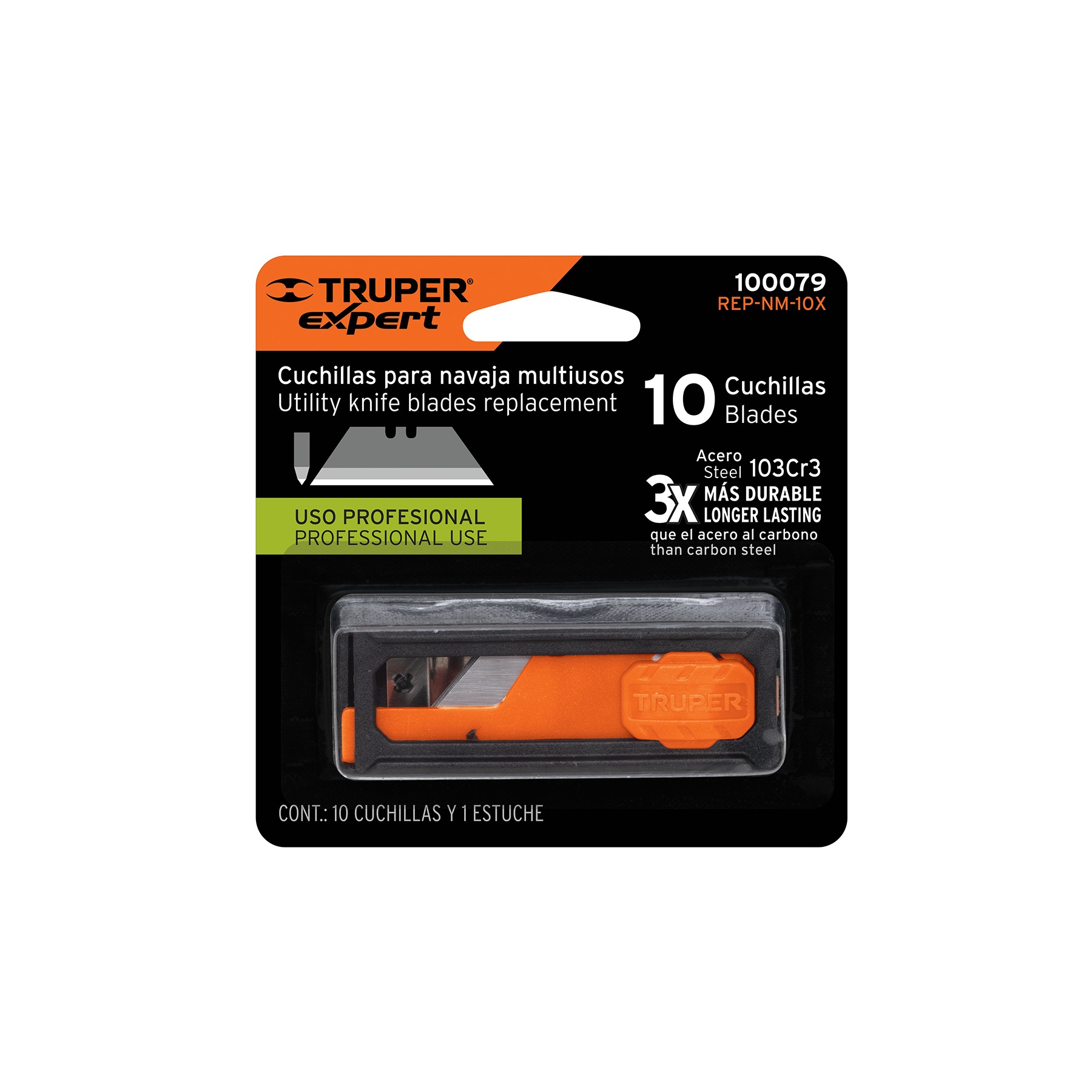 DISPENSADOR CON 10 CUCHILLAS PARA NV-7X Y NM-6, TRUPER 100079 - 5