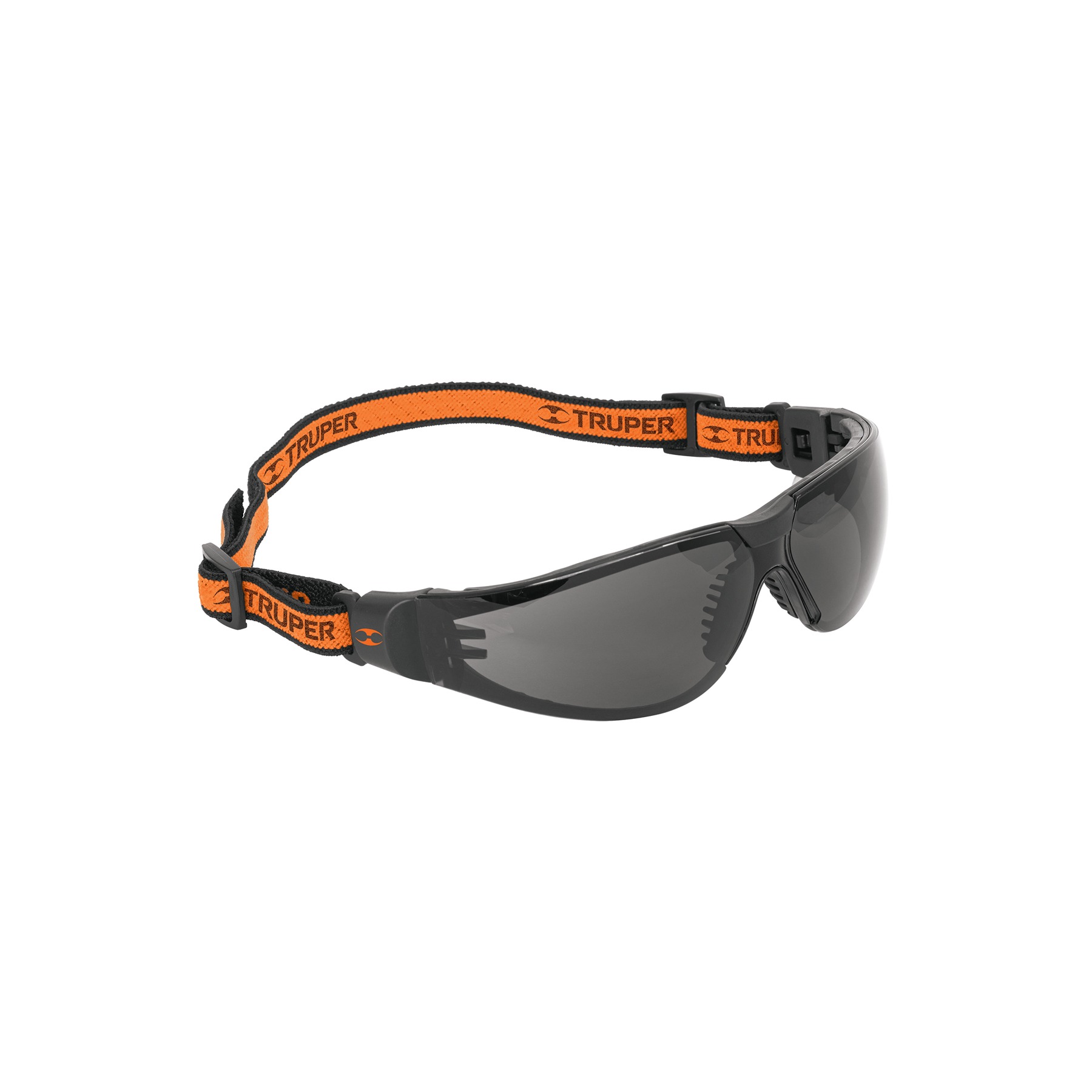 LENTES DE SEGURIDAD GRIS CON BANDA ELÁSTICA, TRUPER 100293 - 1
