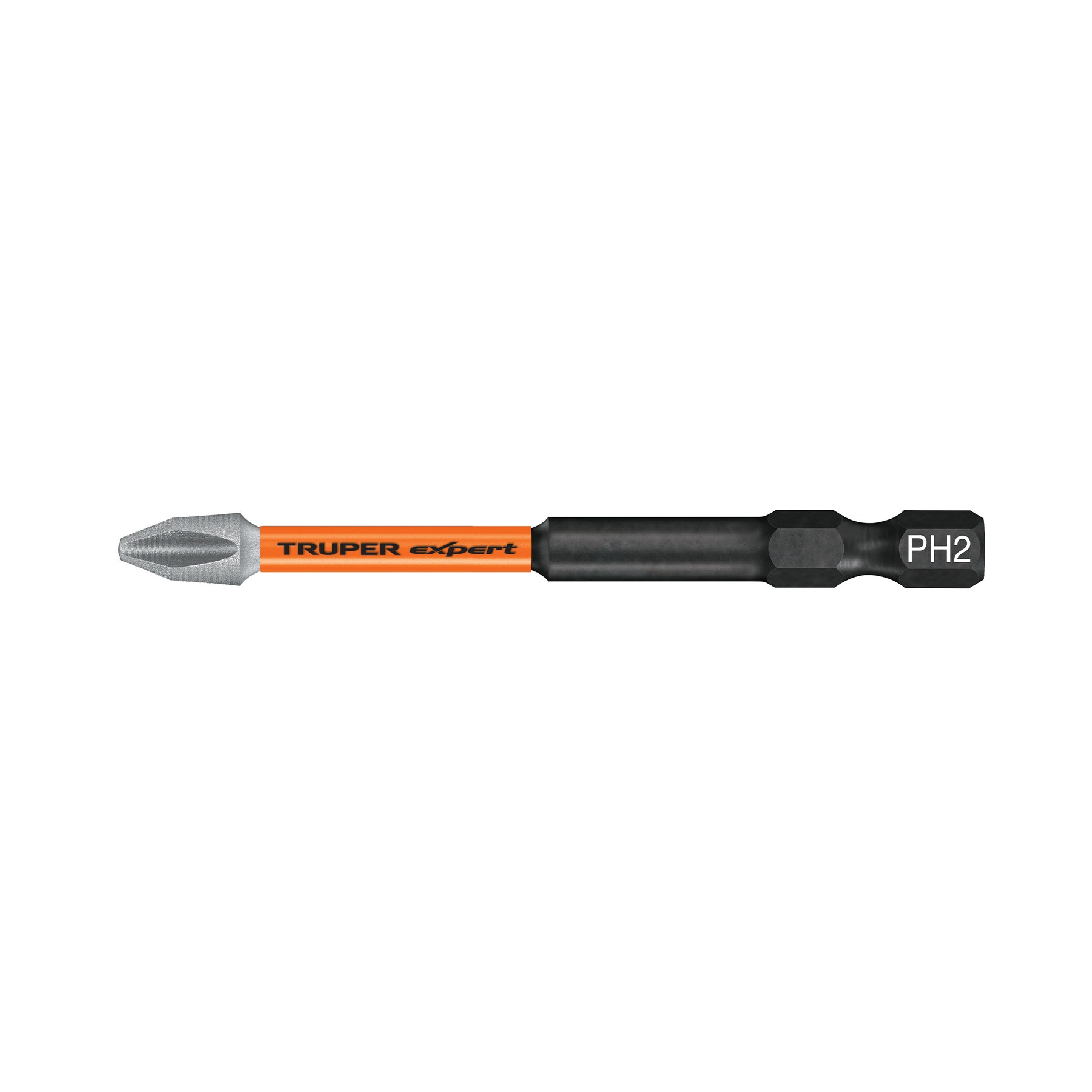 ESTUCHE CON 5 PUNTAS DE CRUZ PH2 DE IMPACTO LARGO 3', TRUPER 100821 - 1