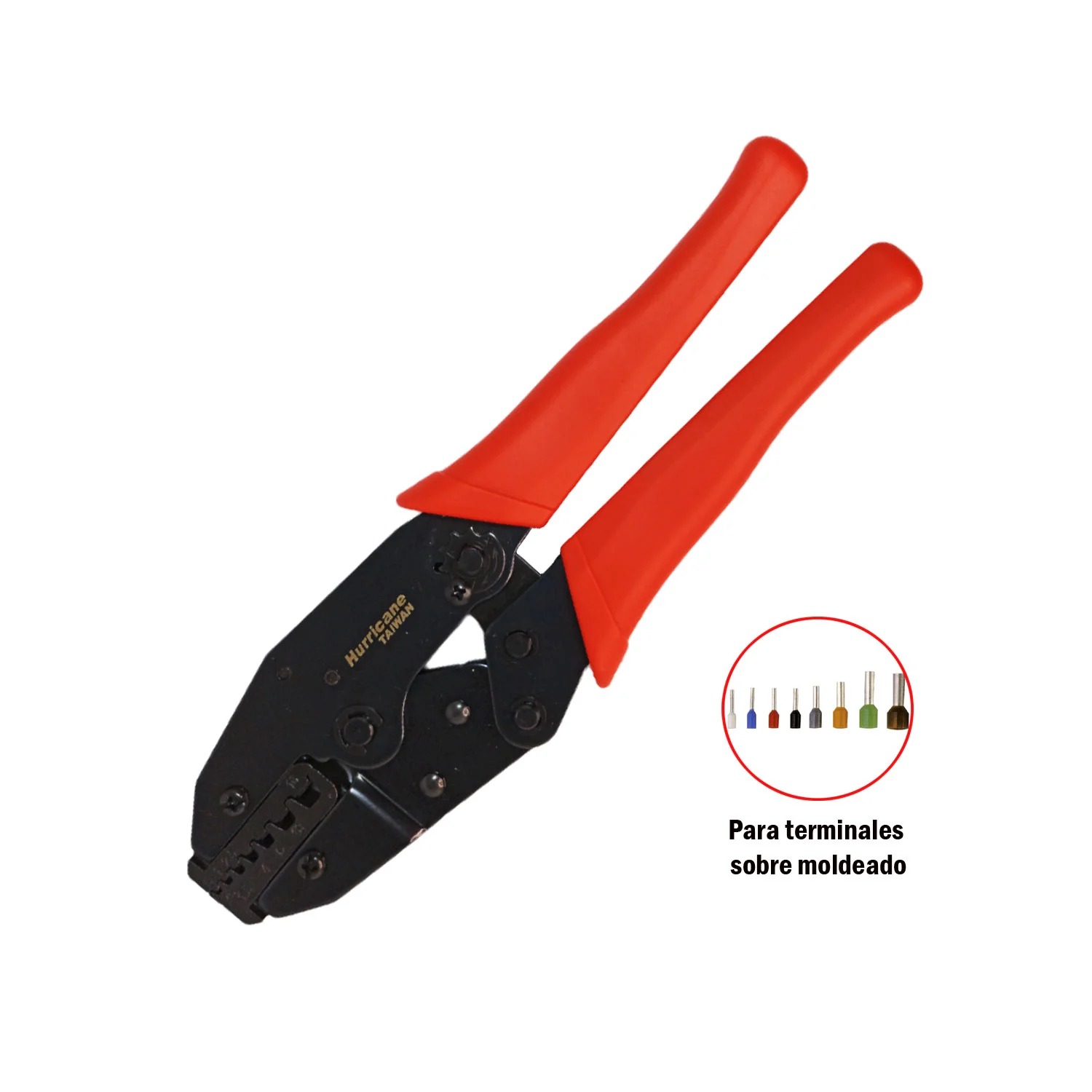 ALICATE CRIMPING METÁLICO 8.7' PARA TERMINALES HT-236E2 HURRICANE - 2