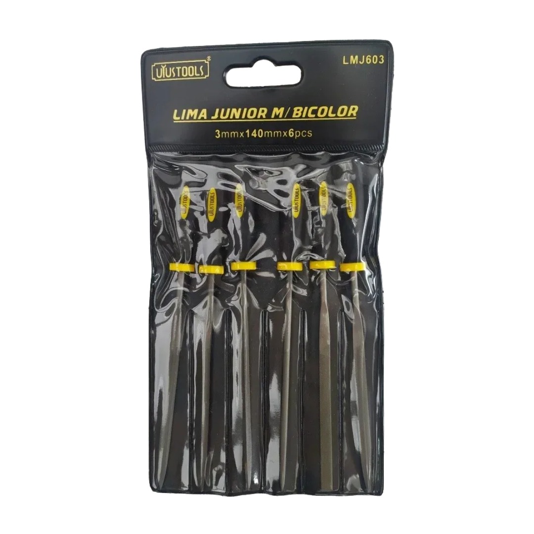JUEGO DE LIMAS PEQUEÑAS PARA JOYERÍA 6 PIEZAS UYUSTOOLS LMJ603 - 3