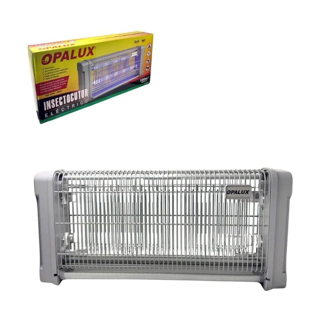 INSECTOCUTOR ELÉCTRICO 30W DOBLE TUBO OPALUX OP-C230 - 3
