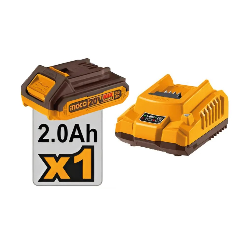 REFLECTOR LED PORTÁTIL 20V 1800 LM CON BATERÍA Y CARGADOR INGCO CWLI20258 - 6