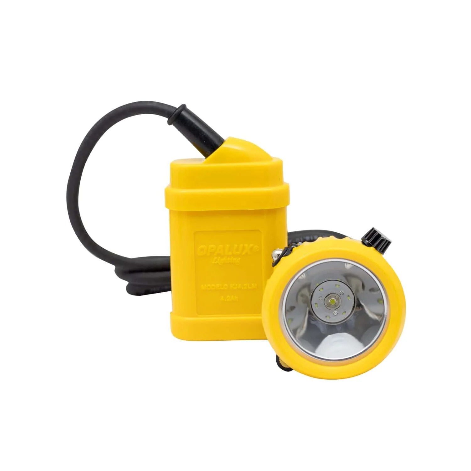LINTERNA PARA MINERO PORTÁTIL RECARGABLE LED OPALUX KJ4.2LM - 1
