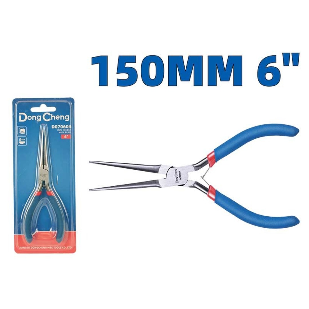 ALICATE MINI PUNTA FINA 6' DONG CHENG D070604 - 1