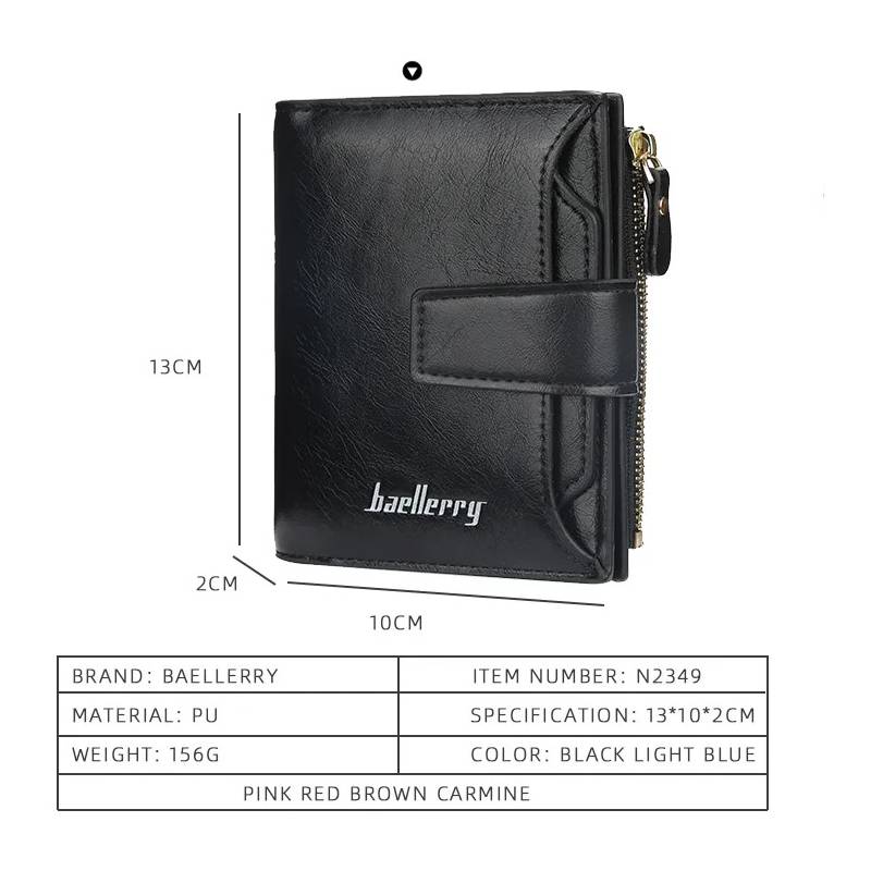 BILLETERA COMPACTA PARA MUJERES MARCA BAELLERRY - 4