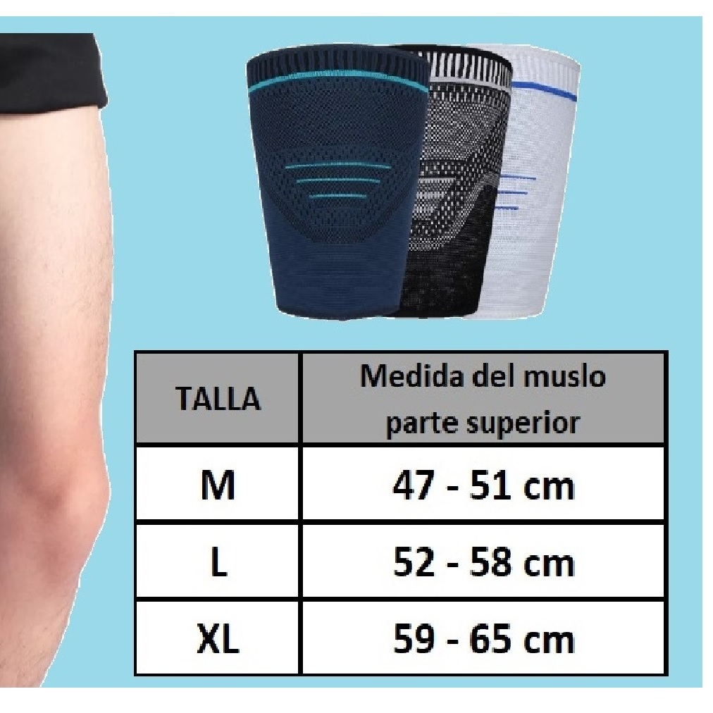 MUSLERA DEPORTICA COMPRESION MATERIAL SPANDEX TODO DEPORTE - 2
