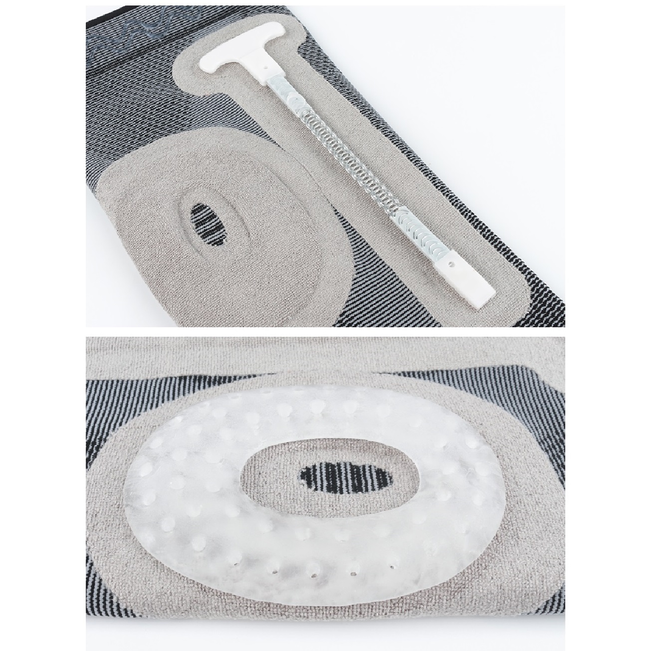 RODILLERA LARGA CON GEL FRONTAL Y DOBLE VARILLA LATERAL - 5