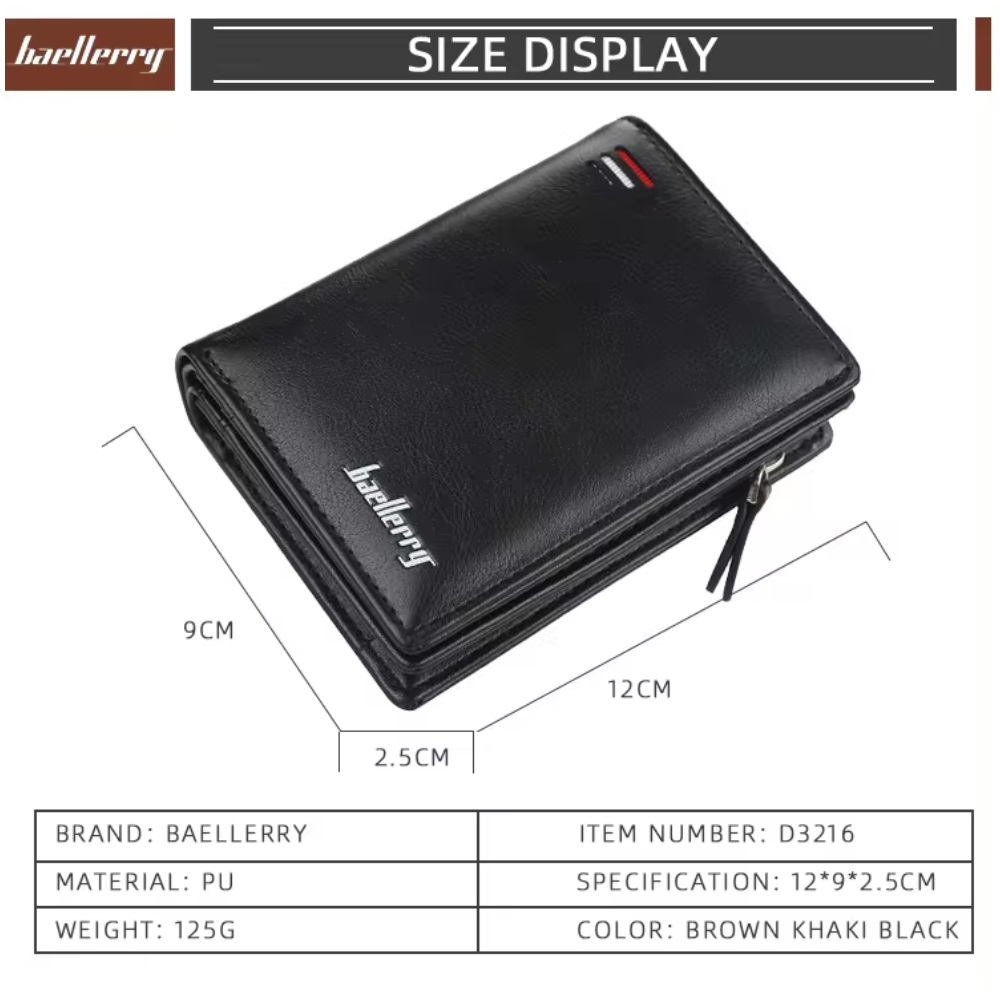 BILLETERA DE 2 CUERPOS - BAELLERRY - 3