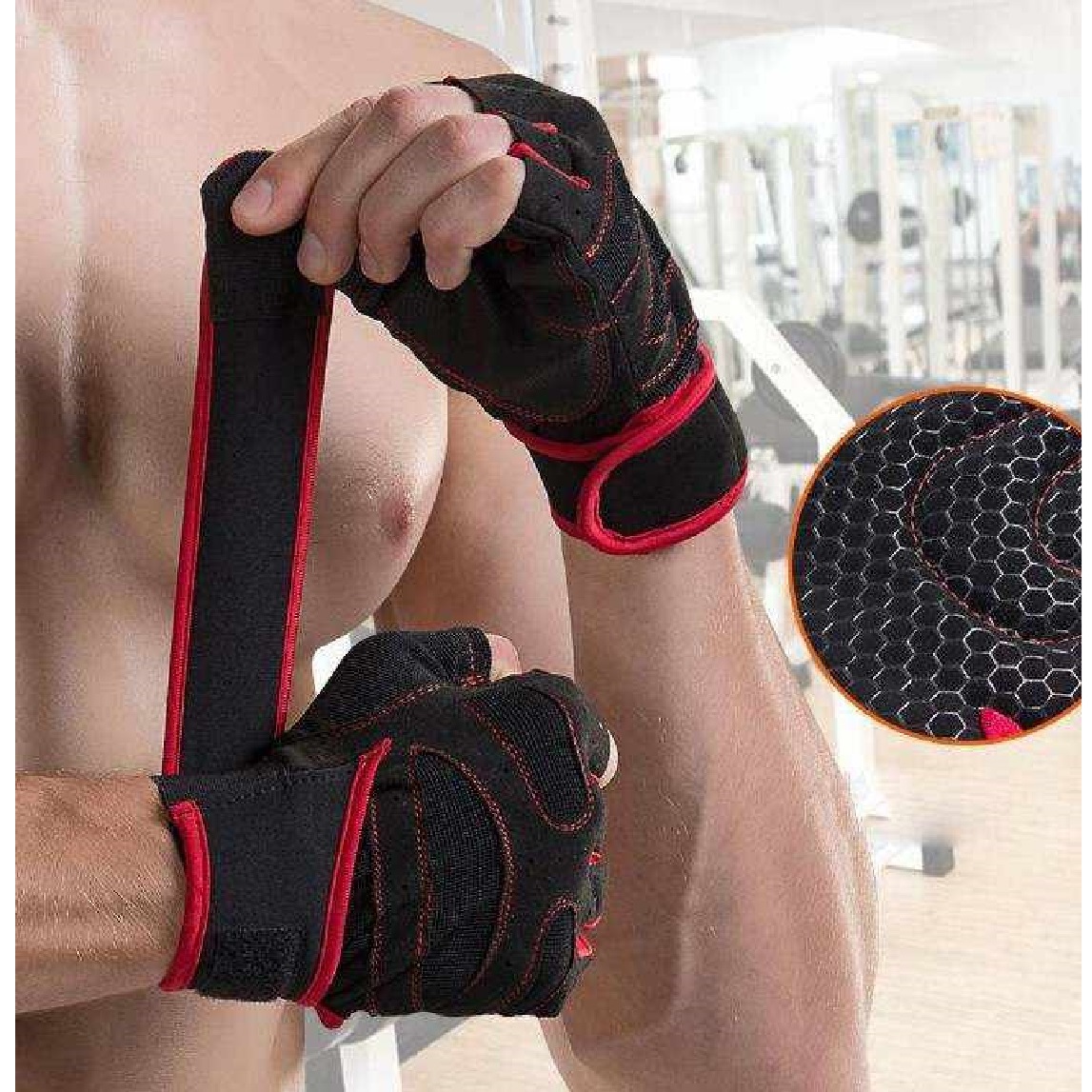 GUANTES CON MUÑEQUERA - 3
