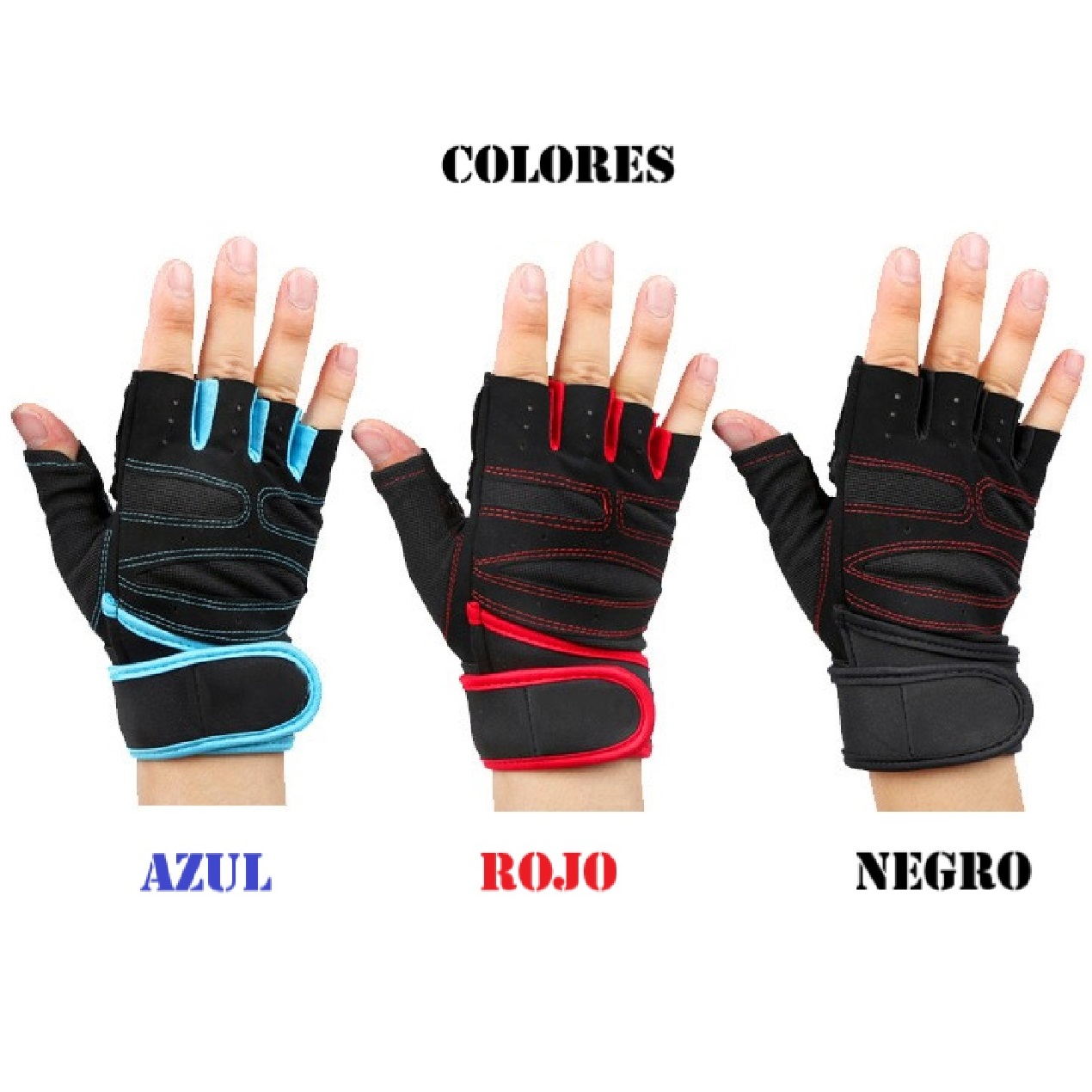 GUANTES CON MUÑEQUERA - 4