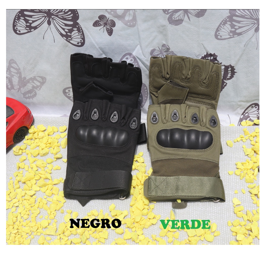 GUANTES TÁCTICOS CORTOS CON NUDILLOS REFORZADOS - 5