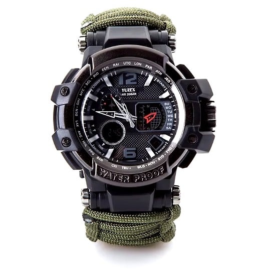 RELOJ TACTICO MILITAR CON CORREA REFORZADAS - 1