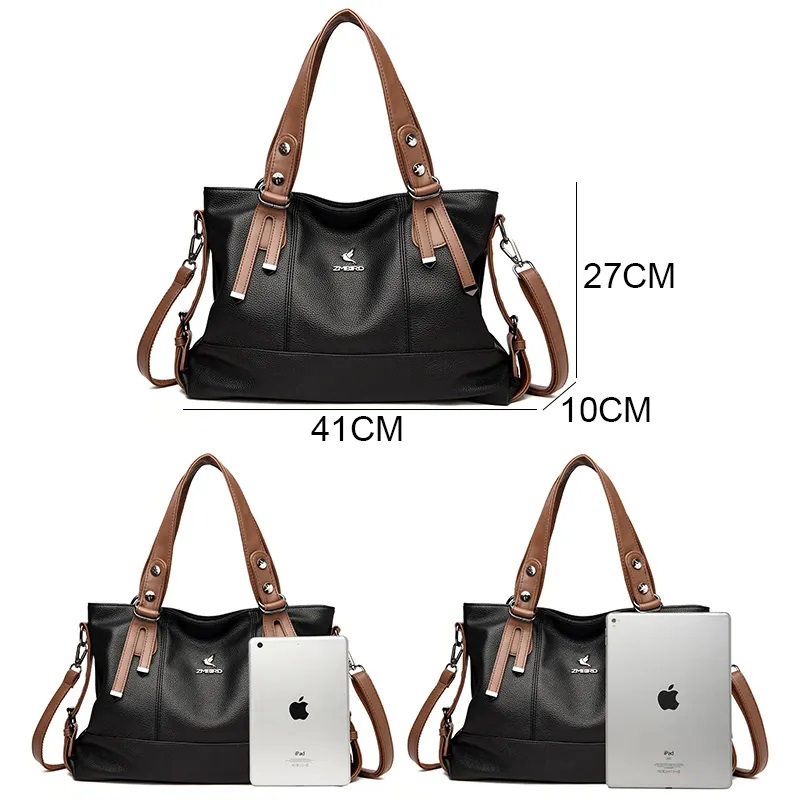 CARTERA ELEGANTE ZMBIRD- CUERO PU DE ALTA RESISTENCIA - 3