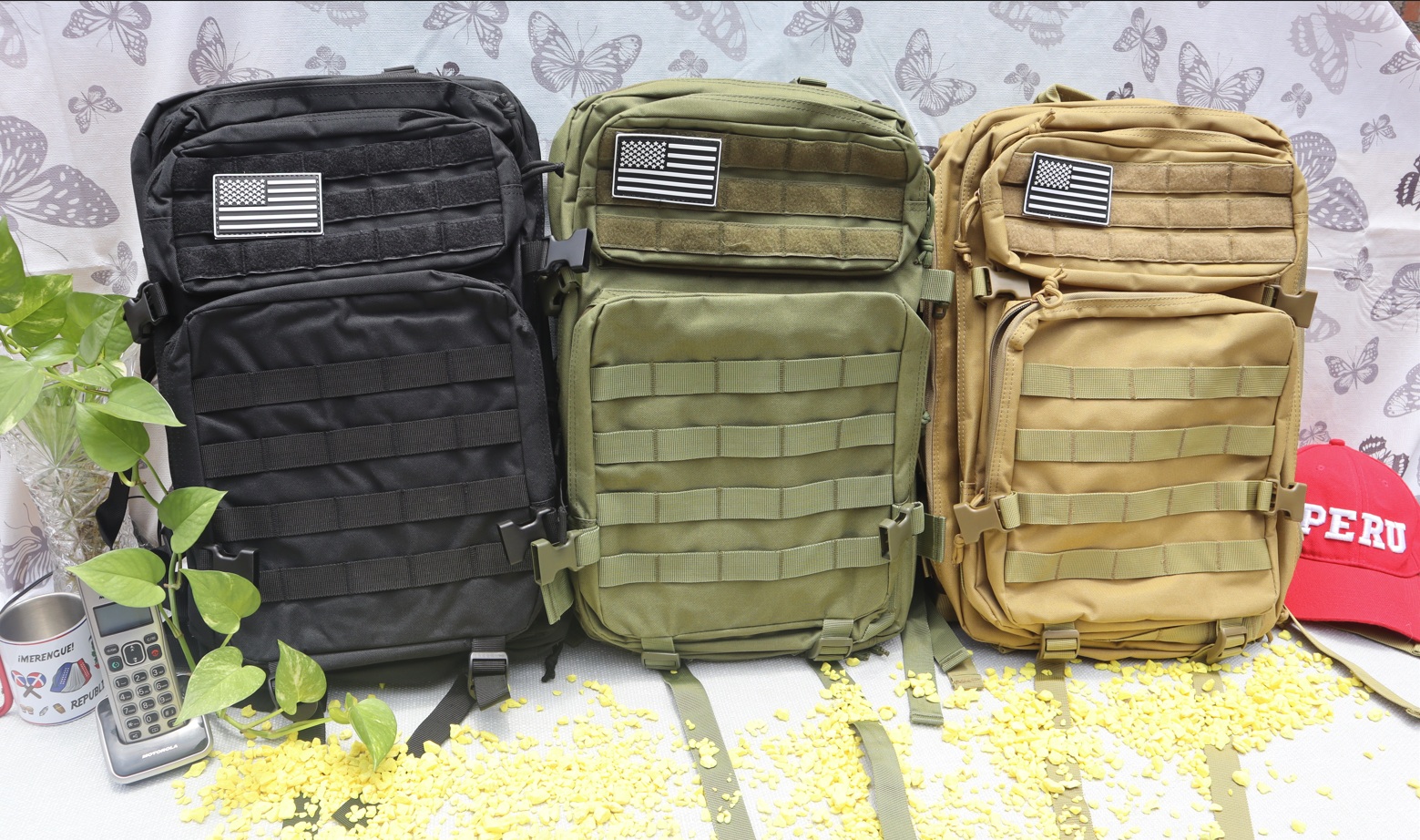 MOCHILA MILITAR TÁCTICA 50L MULTIFUNCIONAL CAMPING - 3