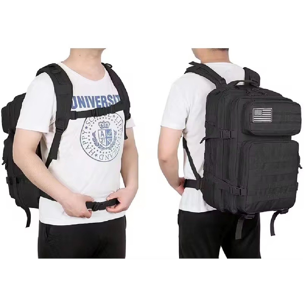 MOCHILA MILITAR TÁCTICA 50L MULTIFUNCIONAL CAMPING - 3