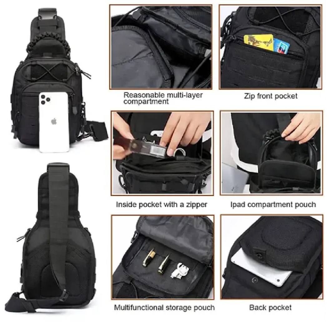 MORRAL TÁCTICO DE ALTA CALIDAD REFORZADO - 2