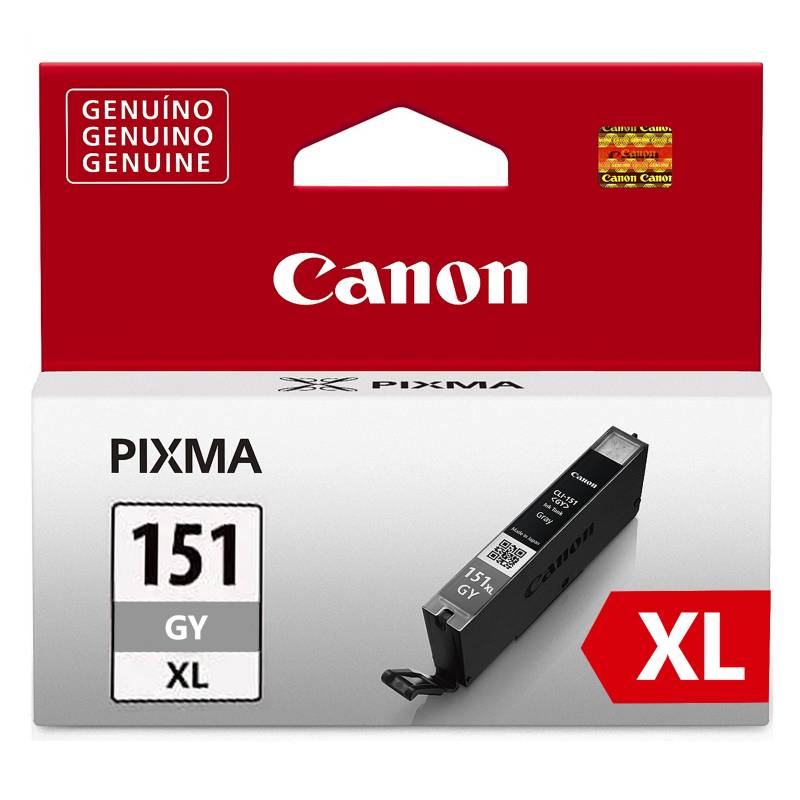 CARTUCHO DE TINTA CANON CLI-151XL GRIS 11ML ORIGINAL - 1