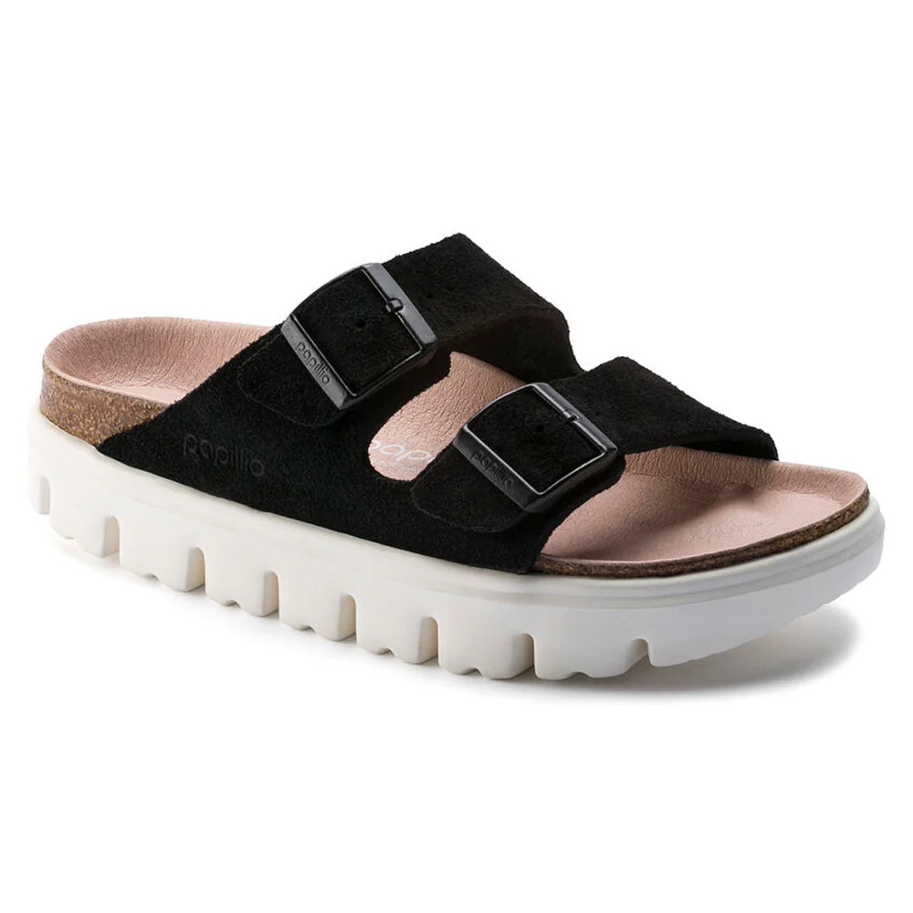 SANDALIA ARIZONA PLATFORM BLACK NARROW FIT - 1