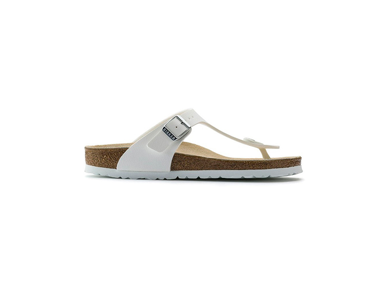 SANDALIAS UNISEX BIRKENSTOCK BLANCO GIZEH BIRKO FLOR - 3