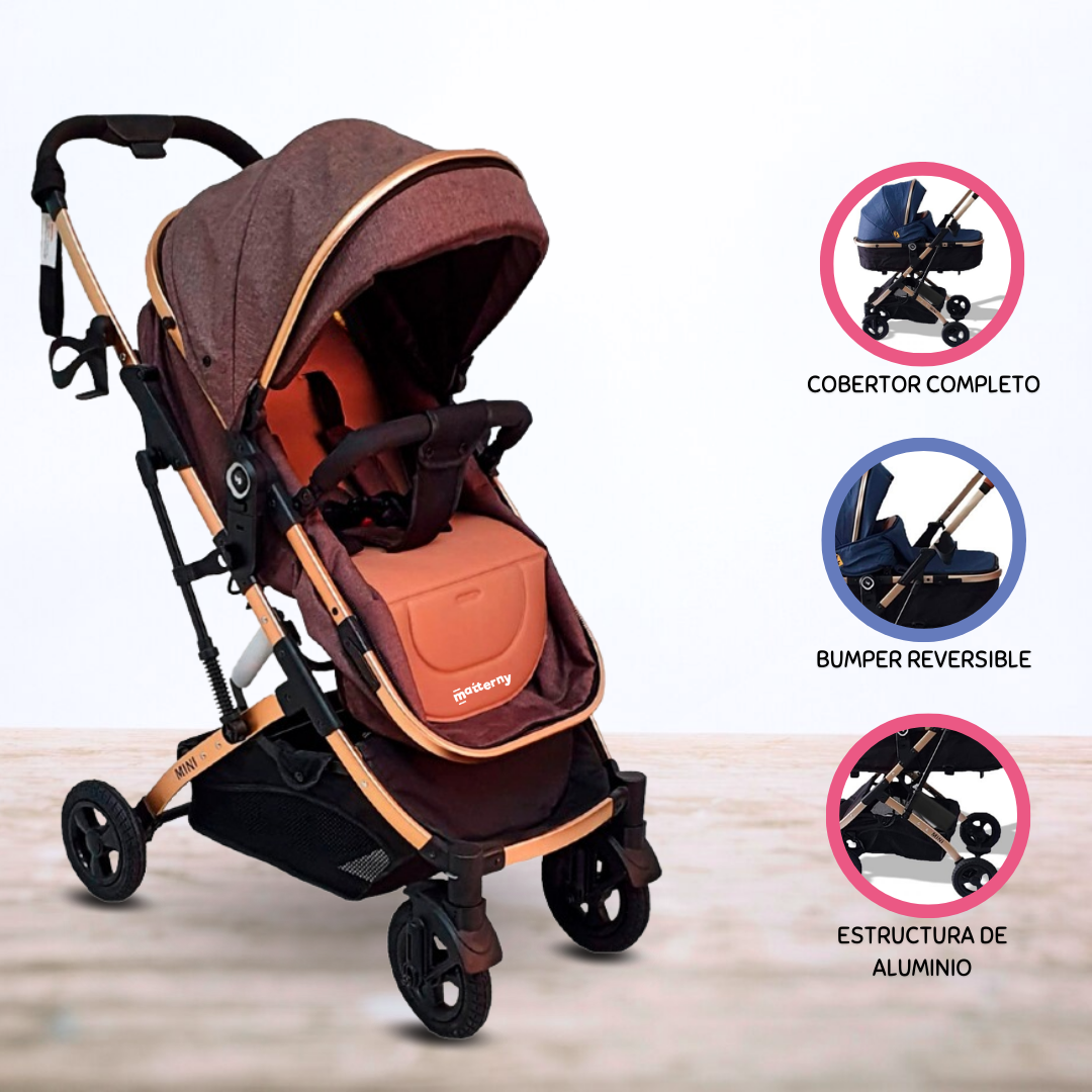 COCHE DEPORTIVO BABY GO «MINI» PINK - 1