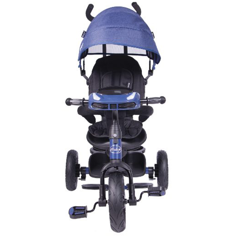 TRICICLO GUIADOR PARA NIÑOS EBABY «SPIN» GRAY - 2