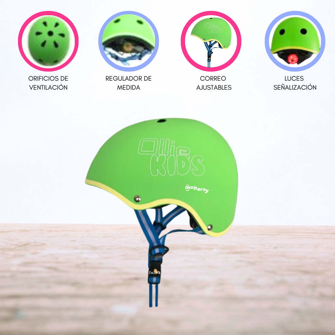 CASCO CUZKA S OLLIE KIDS PROTECTOR REGULABLE NIÑO - 1