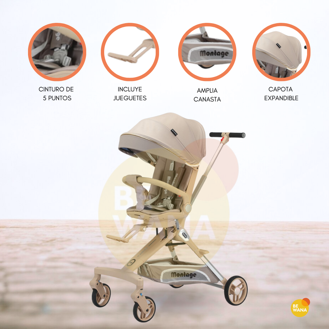 COCHE TRAVEL SYSTEM CUZKA MONTAGE DEPORTIVO BEBÉ - 1