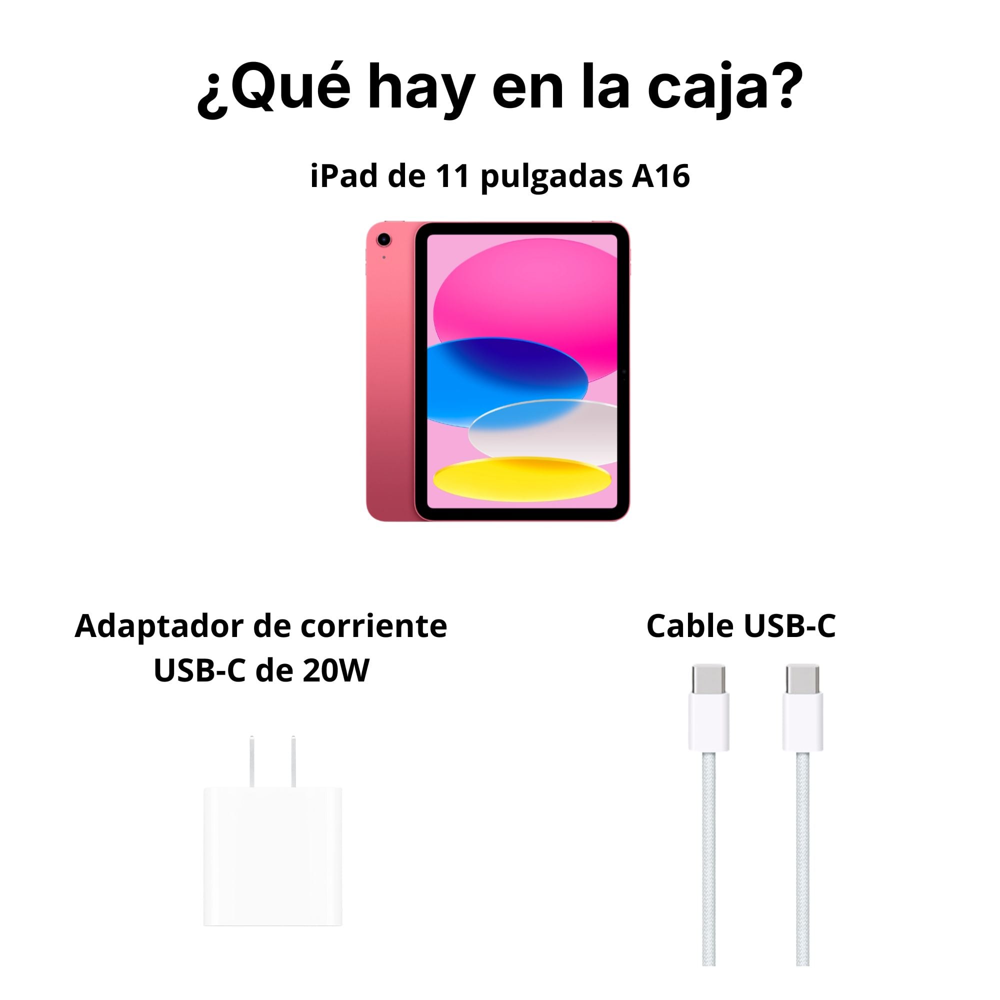 IPAD 11'' CHIP A16 WI-FI 128GB - PINK - 4