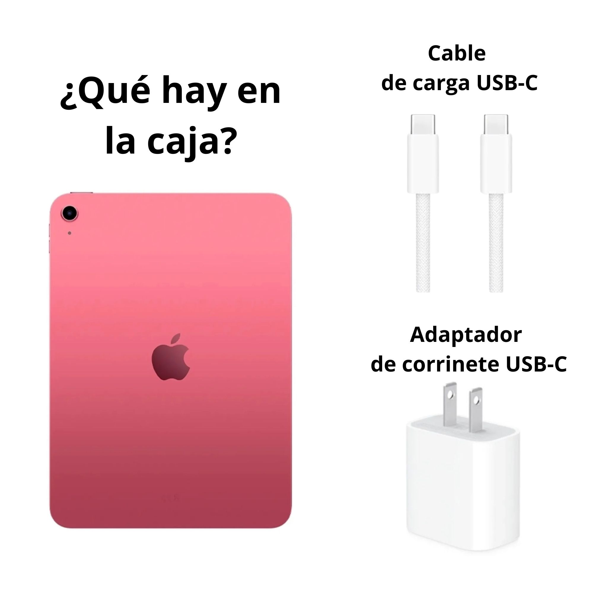IPAD 11'' CHIP A16 WIFI 128GB - PINK + PENCIL ALTERNATIVO USB-C - 3