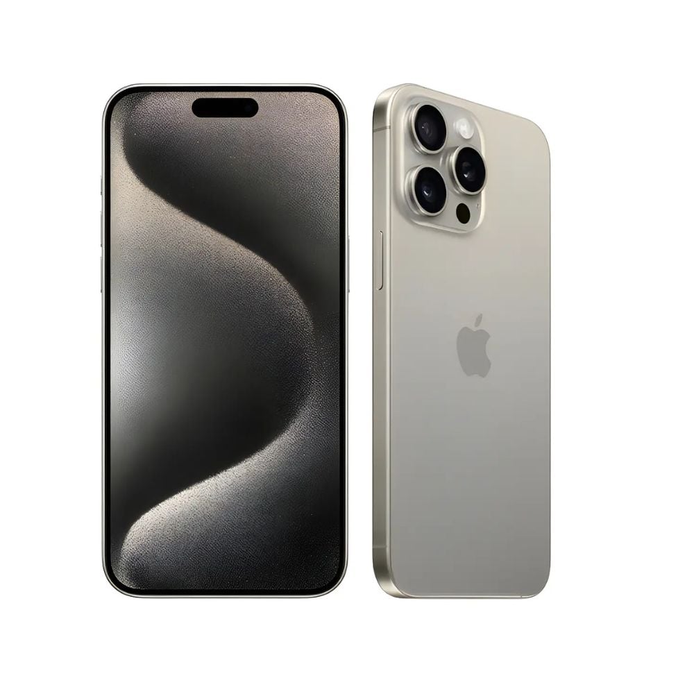 IPHONE 15 PRO MAX 256GB ESIM NATURAL TITANIUM SEMINUEVO - INCLUYE CARGADOR UGREEN - 2