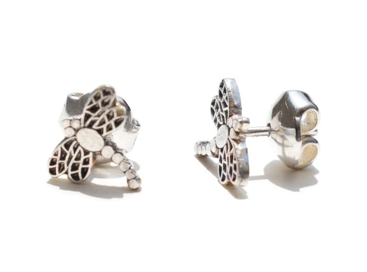 ARETE LIBELULA MINI PLATA LEY 950 - 2