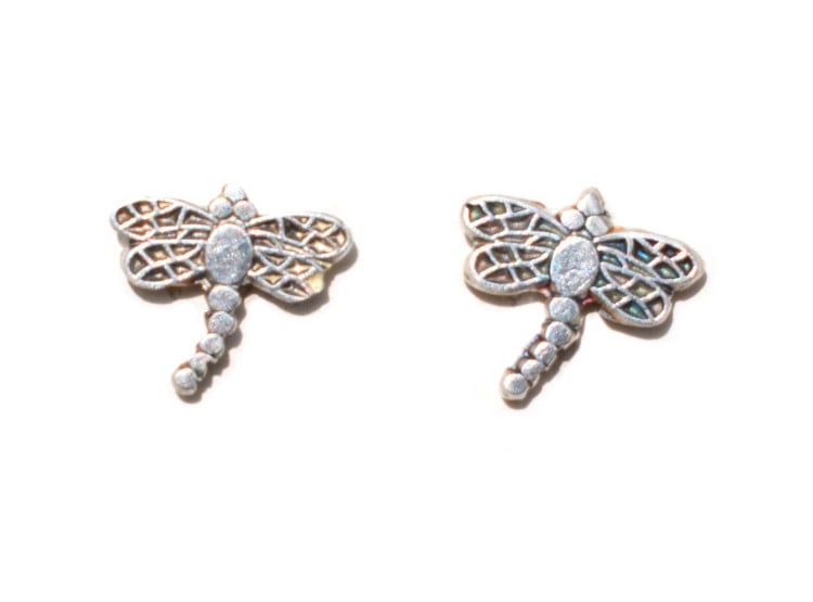 ARETE LIBELULA MINI PLATA LEY 950 - 3