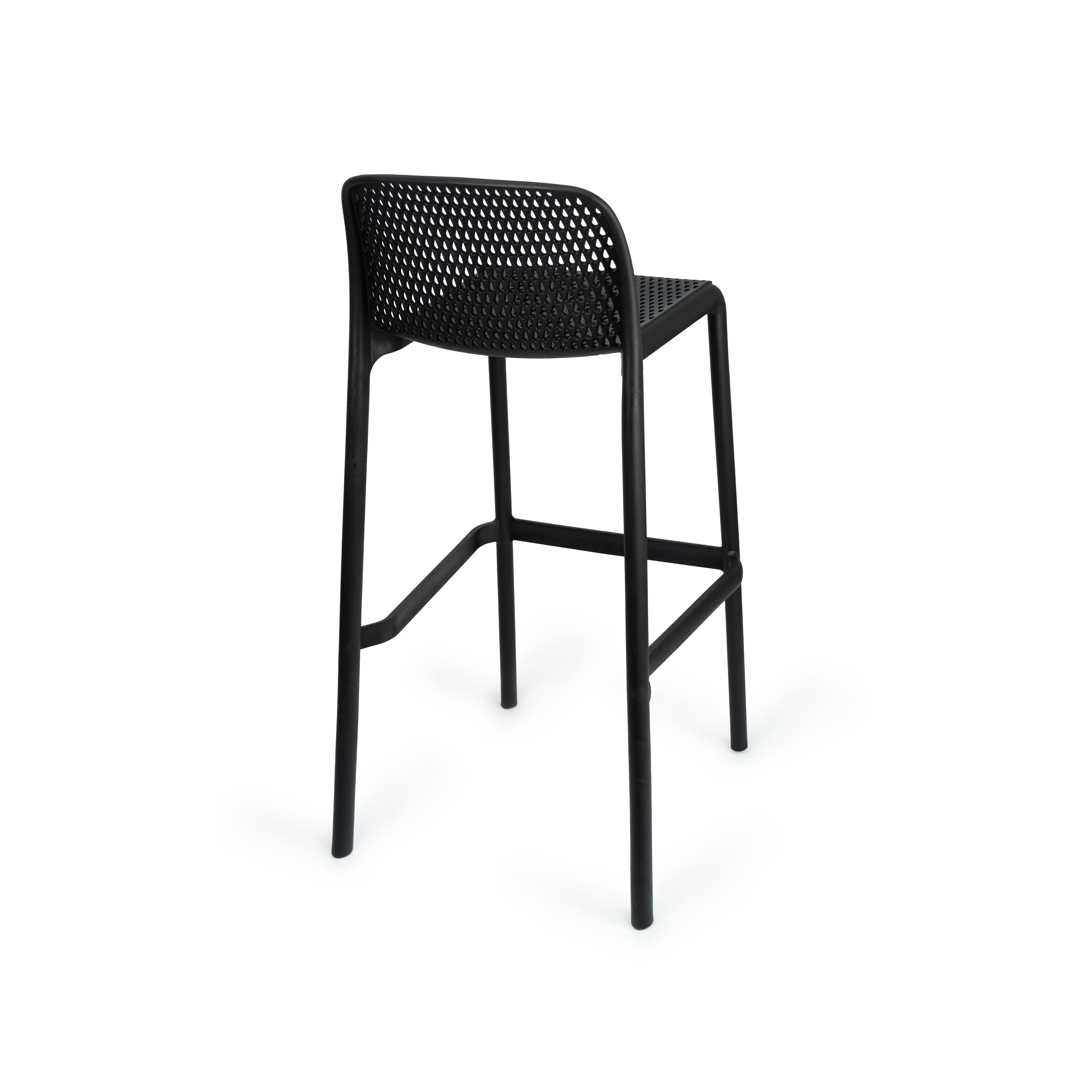 SILLA DE BAR SEDIA NATURAL POLIPROPILENO 65 CM - 4