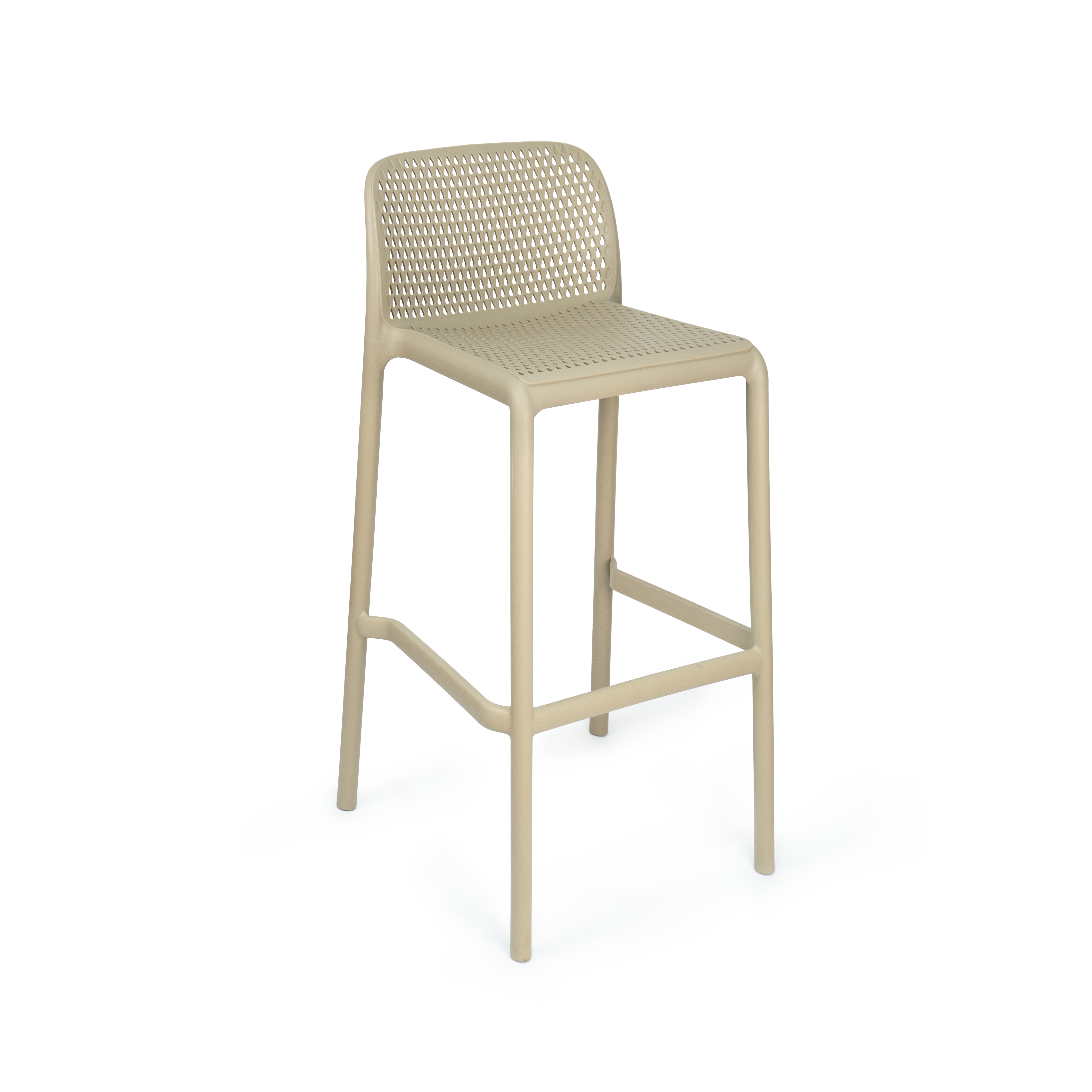 SILLA DE BAR SEDIA NATURAL POLIPROPILENO - 1