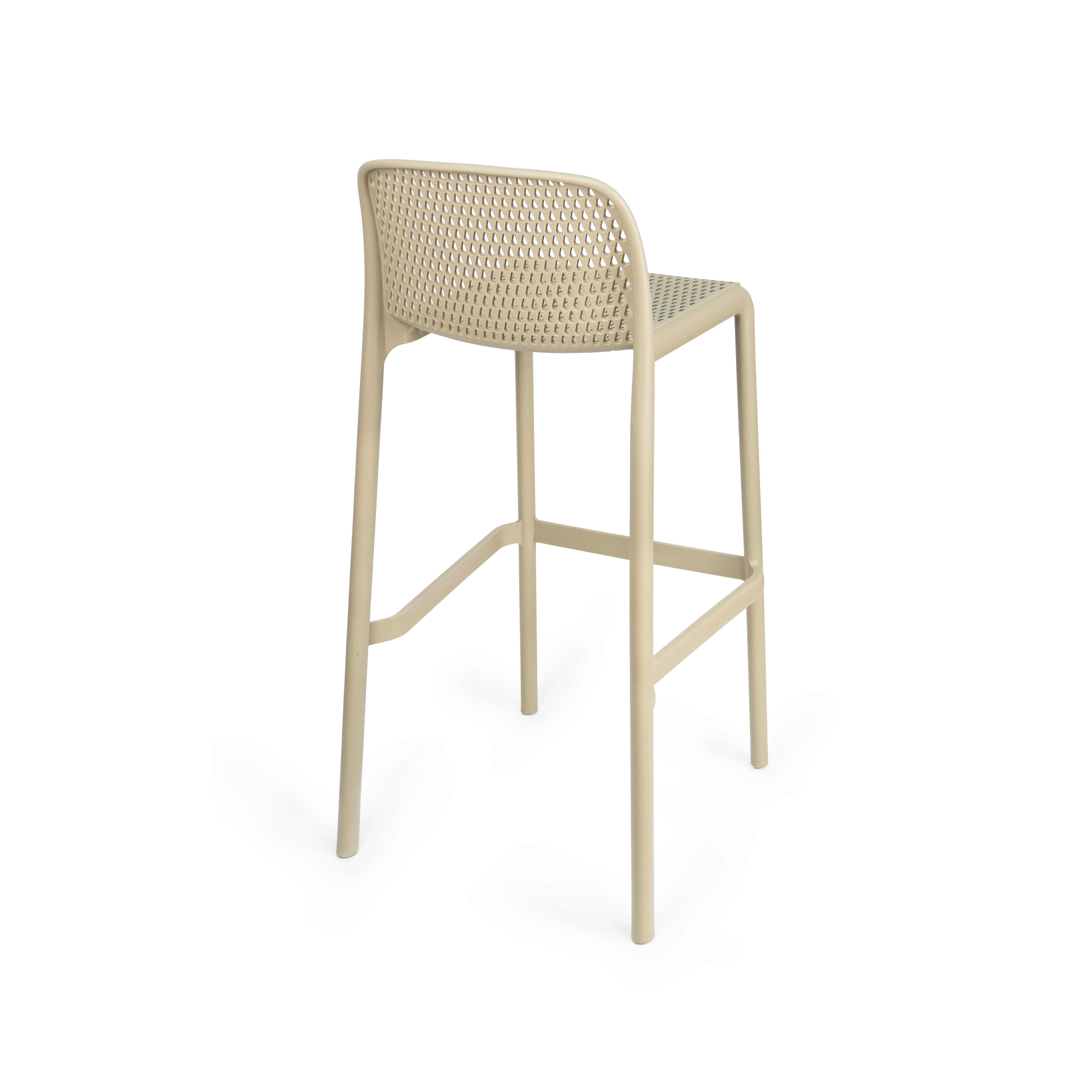 SILLA DE BAR SEDIA NATURAL POLIPROPILENO - 4