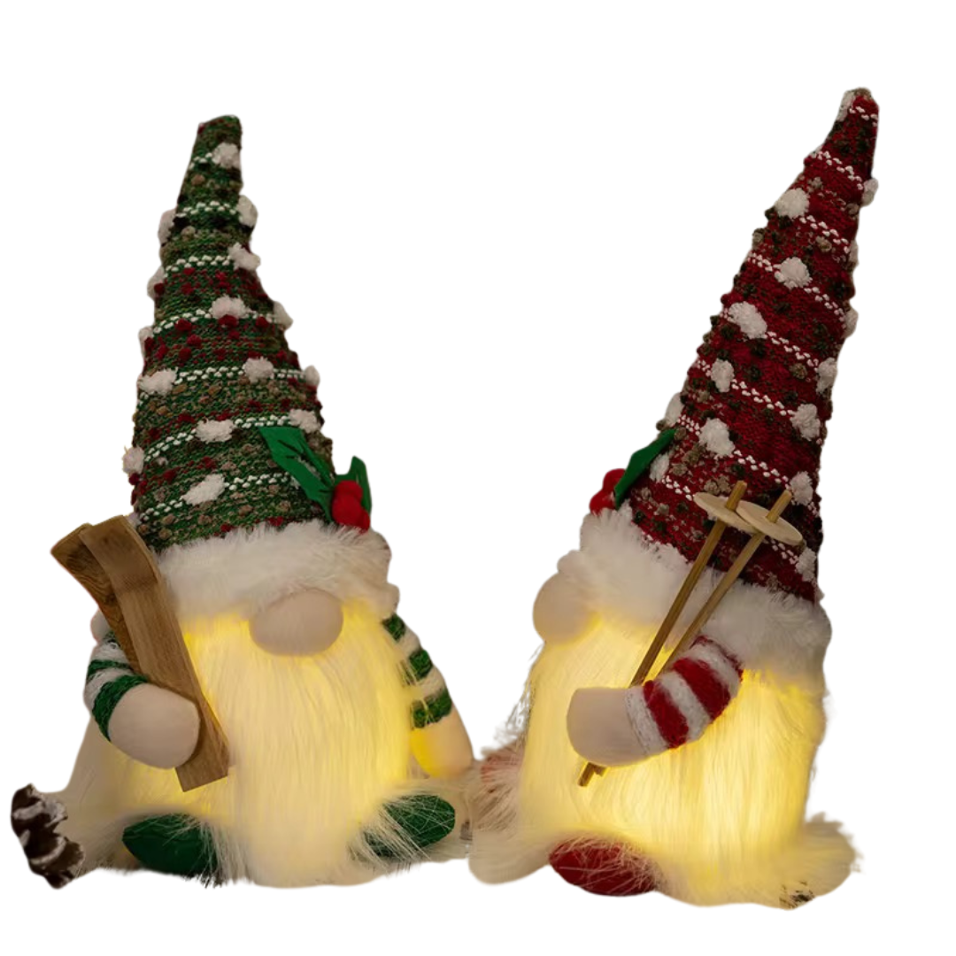 GNOMOS NAVIDEÑOS CLÁSICOS LUMINOSOS - 2