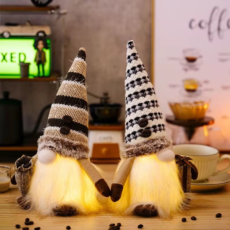 GNOMOS NAVIDEÑOS VINTAGE LUMINOSOS - 1