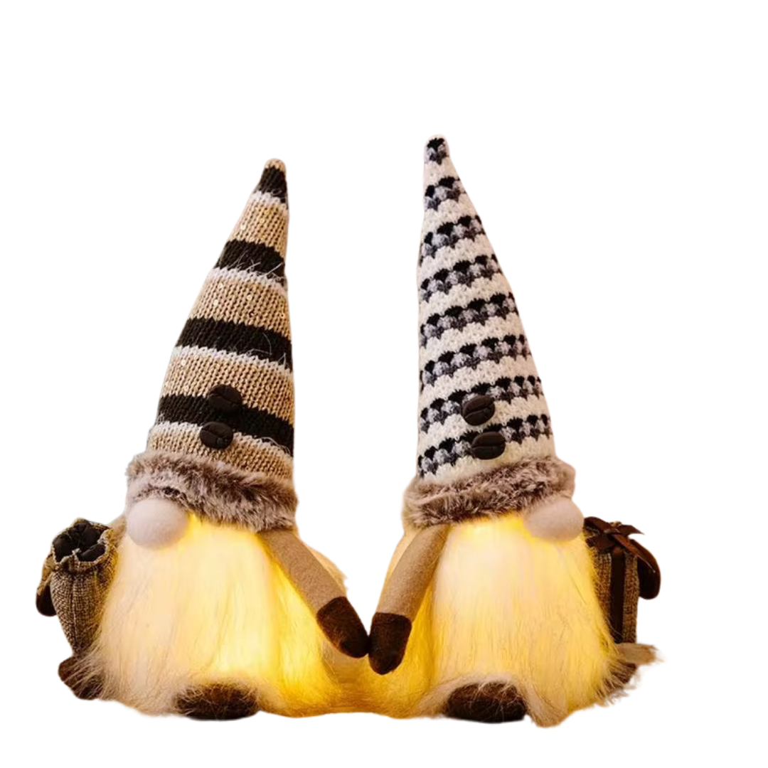 GNOMOS NAVIDEÑOS VINTAGE LUMINOSOS - 2
