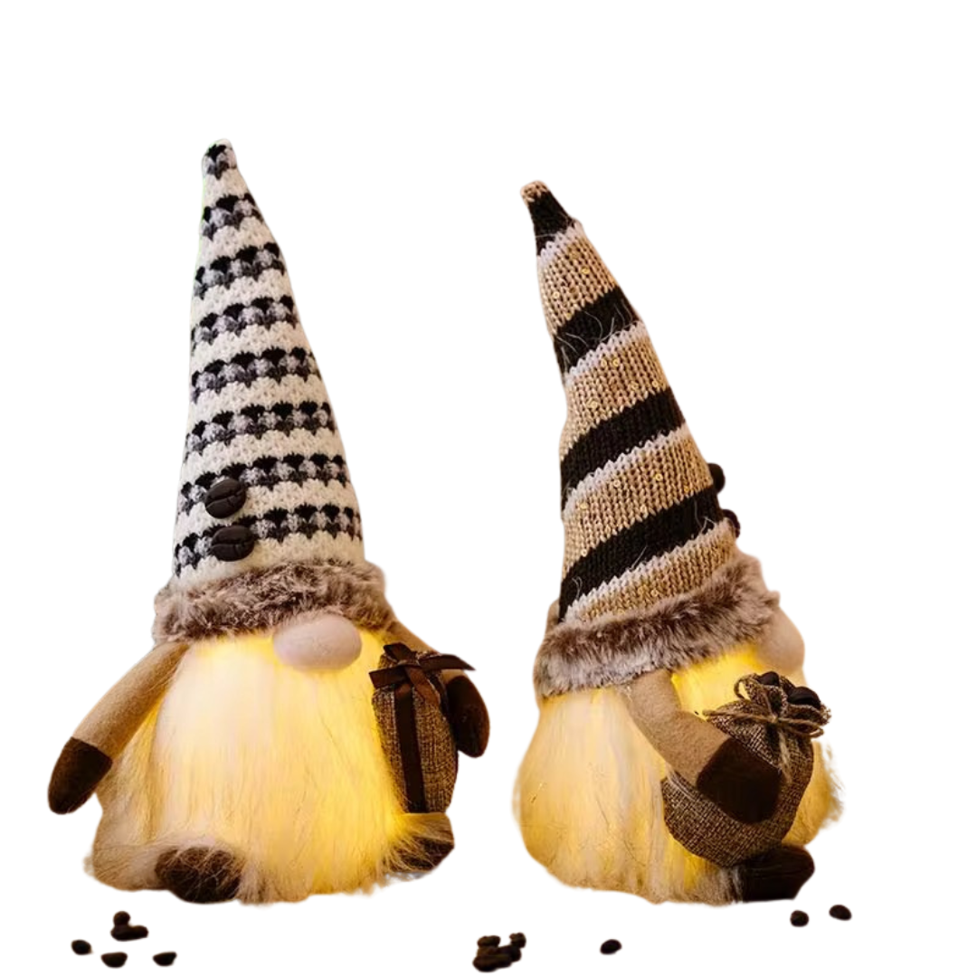 GNOMOS NAVIDEÑOS VINTAGE LUMINOSOS - 3