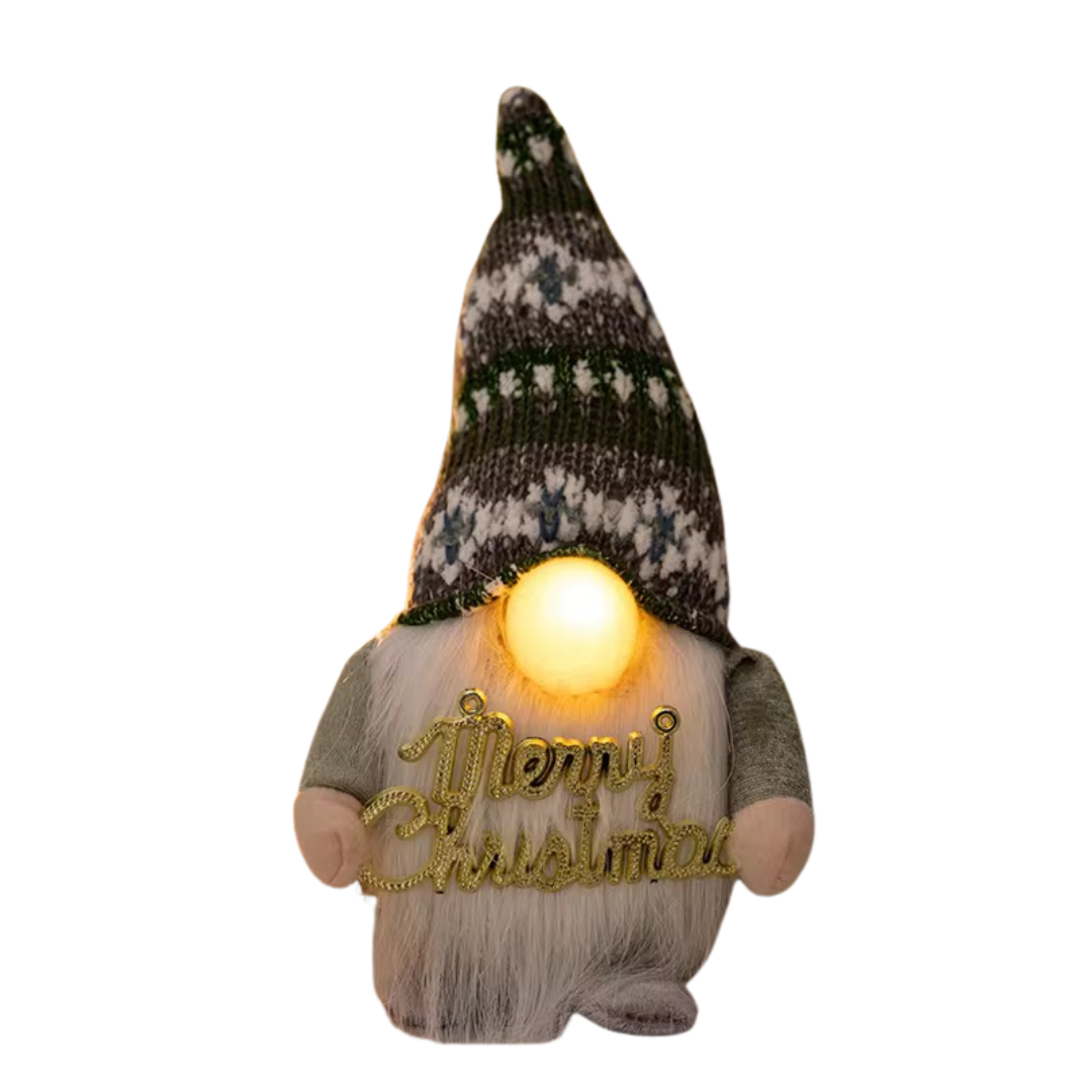 GNOMOS NAVIDEÑOS NARIZONES LUMINOSOS - 5