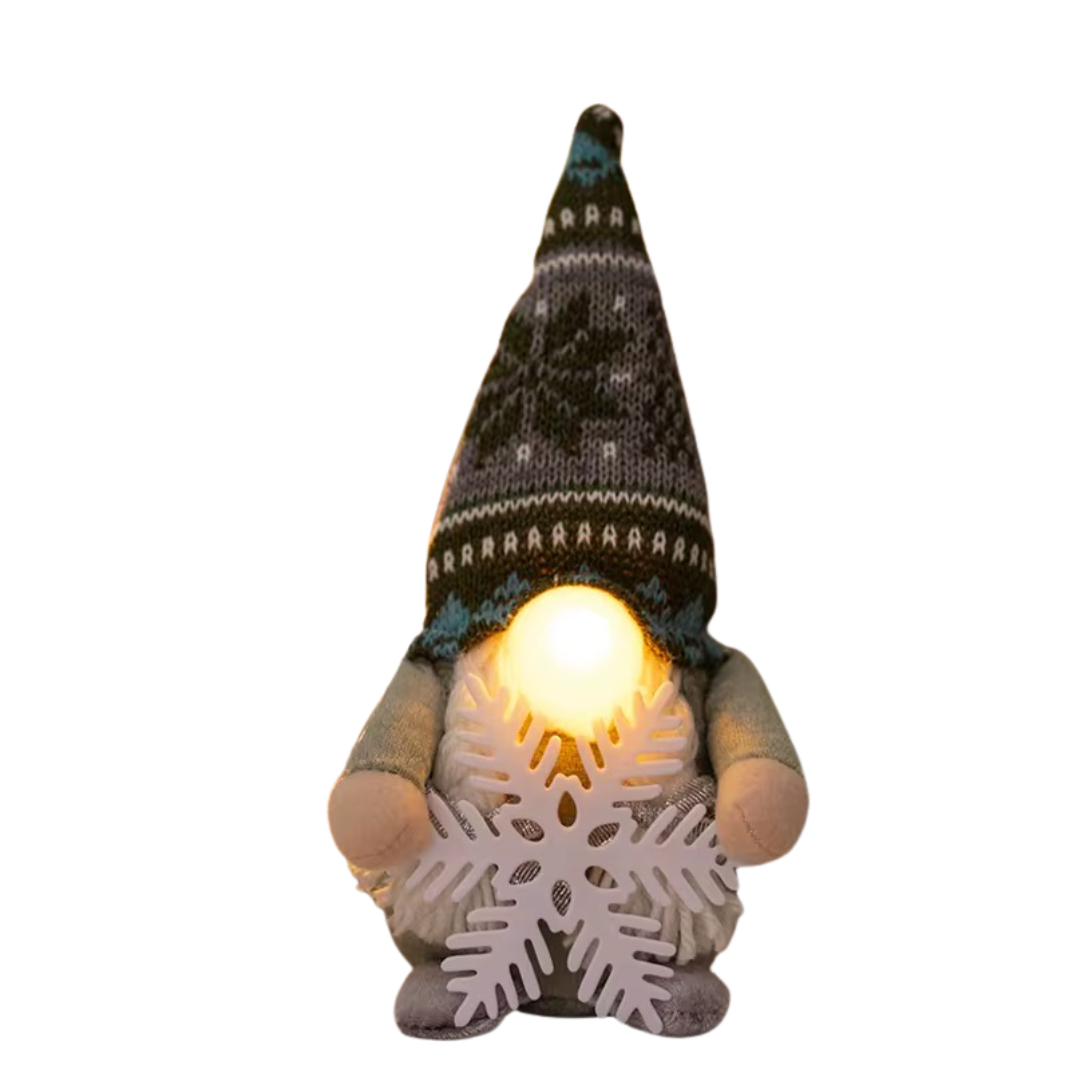 GNOMOS NAVIDEÑOS NARIZONES LUMINOSOS - 6