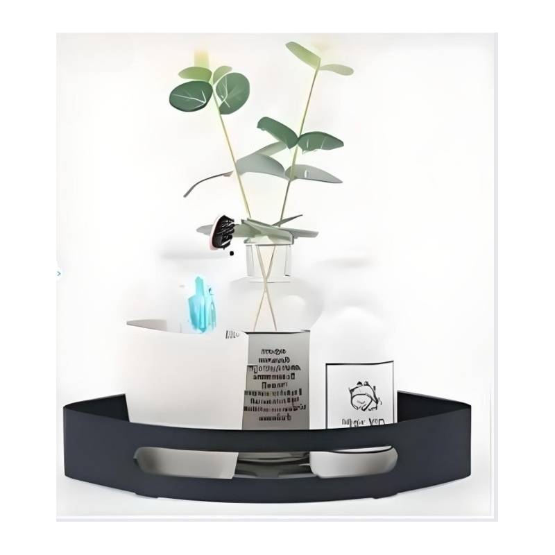 ESQUINERO ORGANIZADOR DUCHA- COCINA NEGRO ACERO PACK 2 UNIDADES - 2