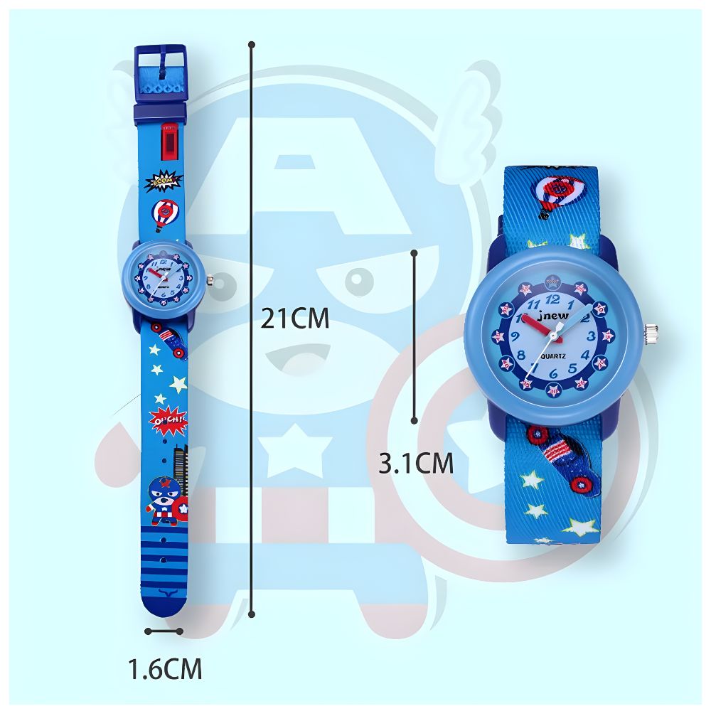 RELOJ CASUAL PARA NIÑOS MODELO BABY CAPITÁN AMÉRICA - 4