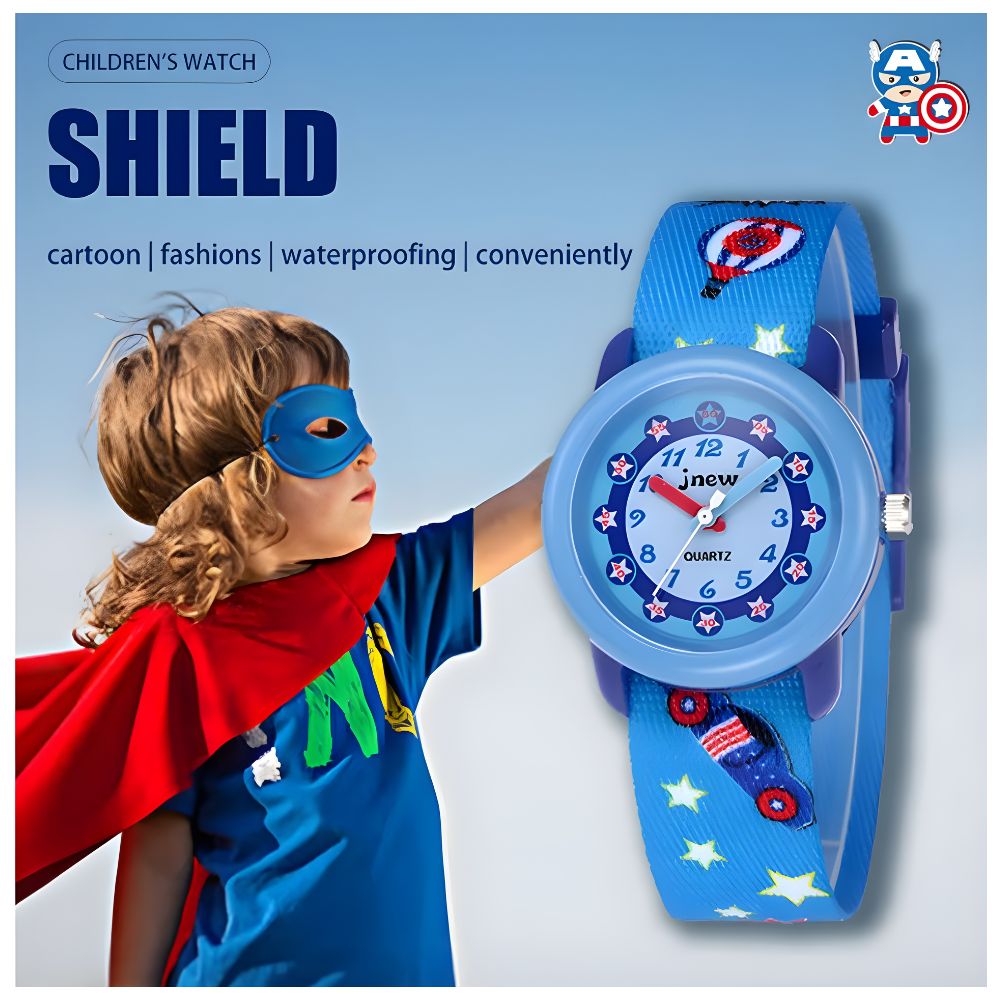 RELOJ CASUAL PARA NIÑOS MODELO BABY CAPITÁN AMÉRICA - 5